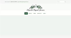 Desktop Screenshot of majesticpayroll.com